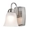 Nuvo Lighting 8W LED 1-Light Vanity, 3K, Brushed Nickel with Alabaster Glass 62/1567 - alternate 3